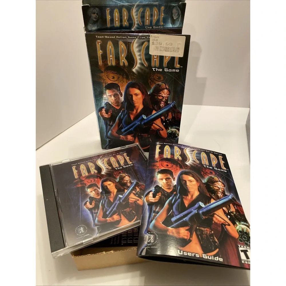 Farscape Bundle-DVD Collection 1-4, The Peacekeeper Wars,‎ Windows Game